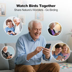 Bird Feeder with Camera, FHD Live View Video, Smart WiFi Bird Feeder Camera - Image 6