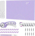 Rotary Cutter Set Purple by HeadleyTools