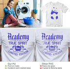 XSEINO Heat Transfer Vinyl Roll, RoyalBlue Iron on Vinyl Roll - Image 3