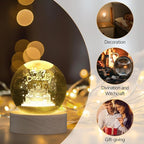 MAIBAOTA Birthday Decor Crystal Ball 2.4 Inches Glass Ball Birthday Gifts - Image 5