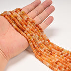 ICAI 4x6mm Natural Rondelle Beads – Loose Gemstone Spacers - Image 2