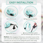 Honoson Mini Craft Iron Mini Heat Press Small Iron 3.93 x 2.36 x 2.76 in - Image 3