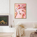Pink Diamond Art Kits for Adults, Diamond Painting Kits 12x16 Inch | Full Drill - Image 5