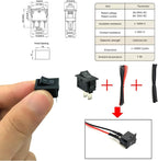 EUDAX 6 Set Rectangular Mini Electric 1.5-3V 24000RPM DC Motor - Image 7