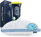 BETU Cooling King Size Pillows Set of 2, Shredded Memory Foam Cool Pillows - Image 8