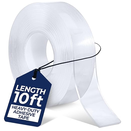 Perco Double Sided Mounting Tape Roll, Picture Hanging, DIY Projects, Custom by Perco