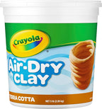 Crayola Air Dry Clay for Kids, Reusable Bucket of Terra Cotta Clay for Sculpting - Image 3