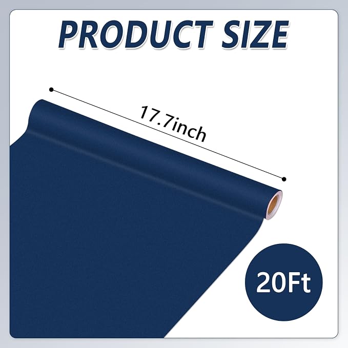Navy Blue Bulletin Board Paper Roll Navy Blue Bulletin Board Background Paper - Image 2
