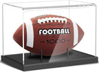 KKU Football Display Case, Acrylic Football Case by KKUprotectanddisplayyourtreasures