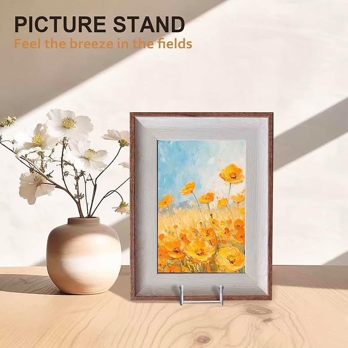 Hoewina Plate Stands for Display, Plate Holder Display Stands, Metal Frame - Image 5