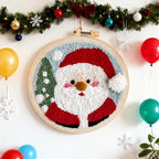 DIY Punch Needle Kits Santa Claus - Image 4