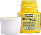 Pebeo Porcelaine 150 China Paint 45-Milliliter Bottle, Citrine Yellow - Image 2
