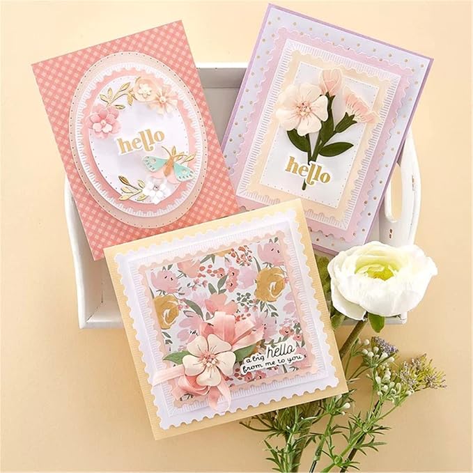 Mvchifay Cutting Dies Metal Stencils Scrapbooking Tool DIY Craft Carbon Steel - Image 5