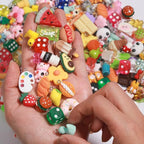 MGGFBLEY Assorted Resin Charms for DIY Bracelet & Keychain Making – Mini Candy - Image 5
