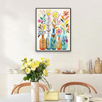 EIBEILI Diamond Art Kits for Adults, Flower 5D Diamond Painting Kits for - Image 3