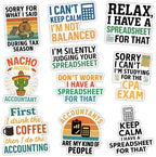 MAIANEY Accountant Stickers Accounting Spreadsheet Gift Funny Accounting by Maianey