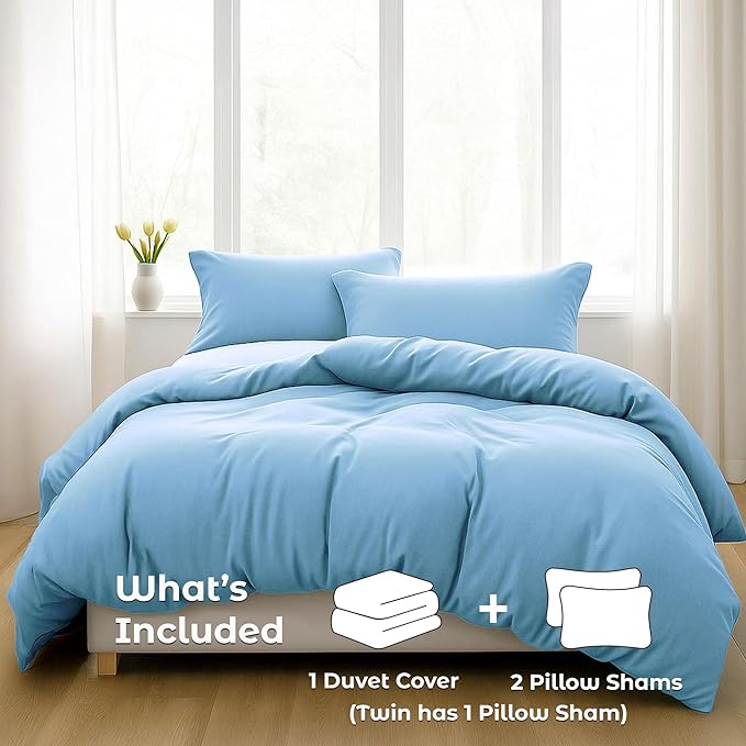 Pure Bedding Duvet Cover Twin/Twin XL Size - Image 2
