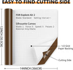 Glossy Brown Permanent Vinyl Roll - Image 4
