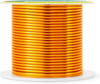 Mandala Crafts 14 Gauge Gold Tone Anodized Aluminum Craft Wire, 60 FT | Colored - Image 2