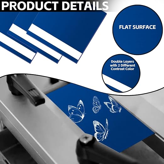 5PCS Laser Engraving Double Color ABS Plastic Sheet, Two-Tone Laserable - Image 3