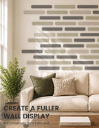 Fluxynara Cork Board Alternative Felt Strip Board 8-Pack 13"x2", Office Pin - Image 7