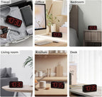 Acedeck Battery Operated Digital Clock: Cordless Small Alarm Clock - Image 7