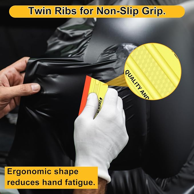 TECKWRAP Felt Squeegee for Vinyl Car Wrap Window Tint - Image 6