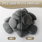 Quibbay 5 lbs Mexican Beach Pebbles, 2-3 Inch Decorative River Rocks - Image 3