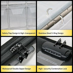 ROLOWAY Coin Collection Book 6400℉ Heat Insulated, 346 Pockets Fireproof Coin - Image 7