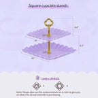 Pack of 11 NWK Cake Stand Set, - Image 3