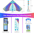 HONBO Large Delta Kite for Kids & Adults, Extremely Easy to Fly Kite for Beach - Image 6