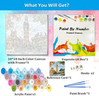 Artunion Framed Paint by Numbers Kit - Image 4