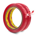 3M Double Sided Tape 0.5''x15.4Ft 2 Pack Clear | 4905 Heavy Duty Mounting by 3MFullRangeProducts