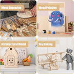 12 Pack 22 x 12 x 1/16 Inch-2 mm Thick Basswood Sheets - Image 5