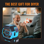 The Almighty Ruler Laser Tape Measure | Laser Distance Measurer, Heavy-Duty Tool - Image 6