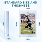 128ct Magnetic Card Holders, 35pt One Touch Card Holder, U-V Protection Hard - Image 2