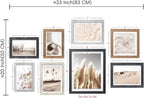 ArtbyHannah Gallery Wall Frame Set, 8 Pack Picture Frames Collage Wall Art Decor - Image 5