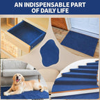 Royal Blue Felt Fabric Sheet 72" X 36", 1.4mm Thick Large Soft Durable Flexible - Image 7