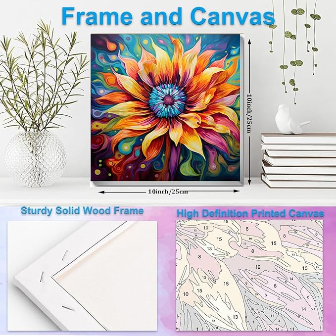 Artunion Framed Paint by Numbers Kit - Image 5