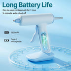 Cordless Hot Glue Gun, 30s Fast Preheating - Image 2