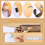41 Pcs Book Binding Kits 3 Pcs Bone Folder Paper Creaser Paper Folding Tool - Image 6
