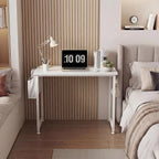 Lufeiya White Small Desk for Bedroom - Image 4