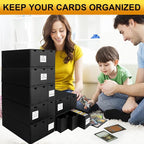 Trading Card Storage Box, Includes 21-600 CT Boxes & Card Dividers, + Trading - Image 8