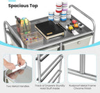 BECOMFORT 10-Drawer Rolling Cart - Image 6
