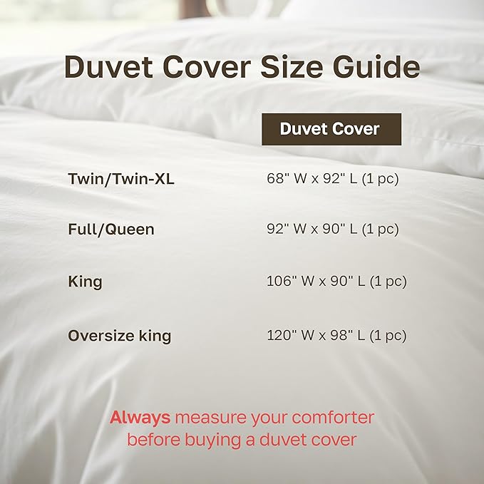 California Design Den Twin XL/Twin Size Duvet Cover Only - Image 7