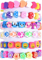 Friendship Bracelets for Girls, 10-Piece Cute Preppy Beaded Bracelet Set for by CHENSILAIYI