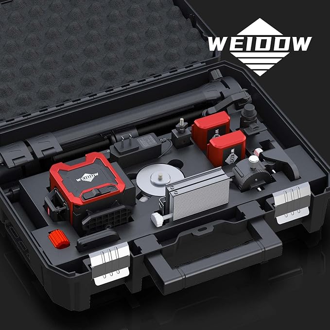 WEIDDW Laser Level 360° Green Cross Line Self Leveling Laser Measuring Tool - Image 6