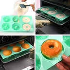 HUAKENER 2 Pcs Mini Fluted Cake Pan, 6-Cavity Fluted Tube Cake Pan, Non-stick - Image 4