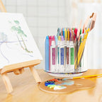 Absonic Pencil Holder for Kids, 360 Rotating Pen Holder for Desk Organizer and - Image 6