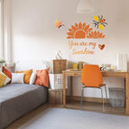 8 Pieces Sunflower Butterflies Painting Stencils Flower Butterfly Stencil Kit - Image 7